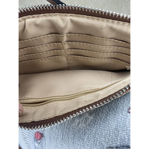 Vintage 90’s Beige/Brown Purse - Picture 4 of 6